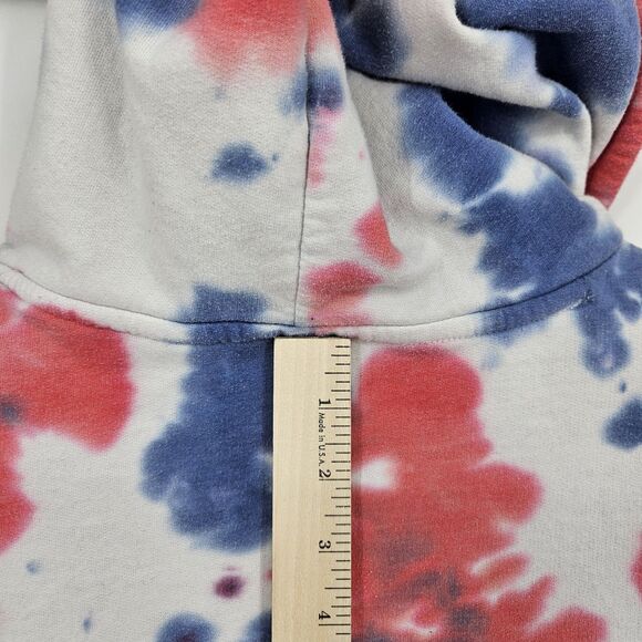 Kool Aid Man Hoodie Mens Medium Tie Dye Mad Engine Red Blue Pullover M - Picture 4 of 9